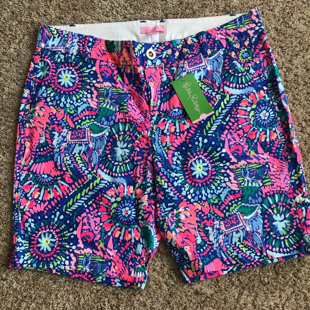 NWT Lilly Pulitzer Madina Bermuda Chipper Shorts